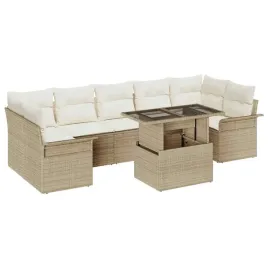 zestaw-sof-na-ogrod-z-poduszka-8-pcs-bezowy-polirattan