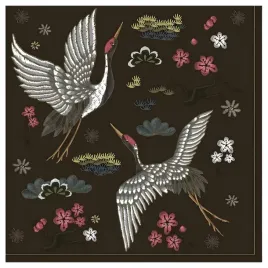 serwetki-papierowe-zurawie-i-kwiaty-czarny-maki-33-cm-20-szt