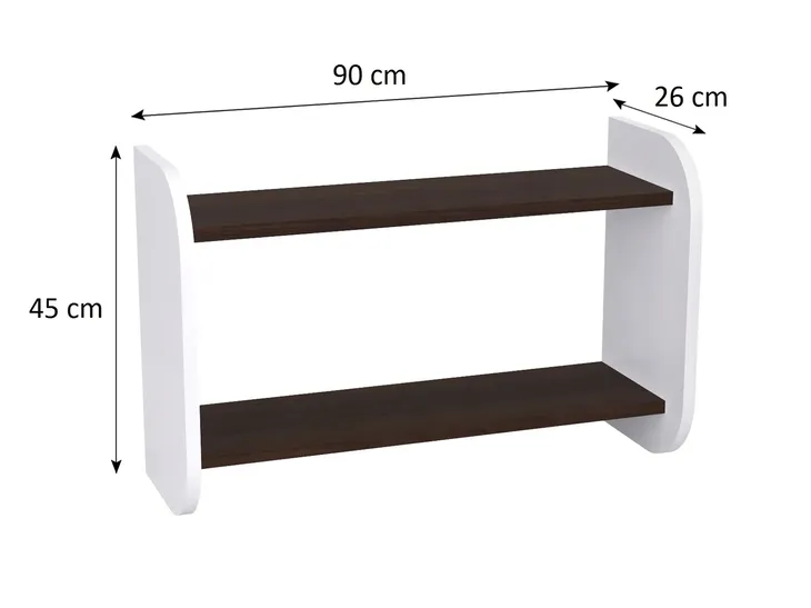 013-polka-podwojna-90-biala-material-plyta-laminowana