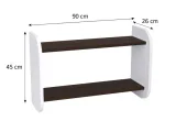 013-polka-podwojna-90-biala-material-plyta-laminowana