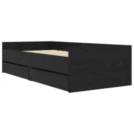 ramka-lozka-czarny-dab-90-x-190-cm-lite-drewno-sosnowe