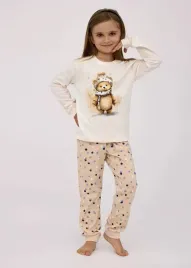 pizama-cornette-dz-kd-594-180-sweet-bear-110-116-ecru