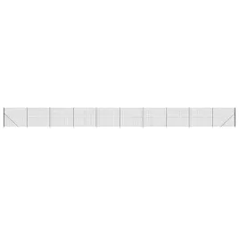 ogrodzenie-z-siatki-z-kotwami-antracytowe-2x25-m