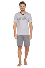 pizama-regina-meska-457-xxl-44-szary-melanz