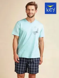 pizama-key-mns-218-a22-m-38-seledynowy