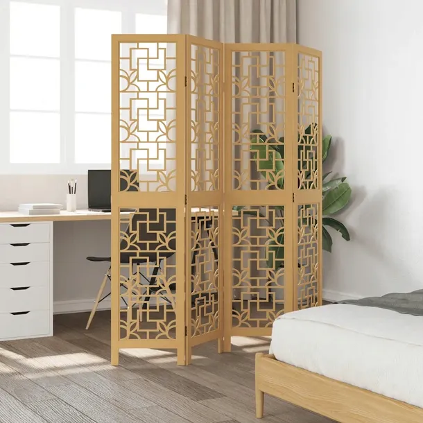 parawan-pokojowy-4-panelowy-brazowy-lite-drewn-liczba-skrzydel-4