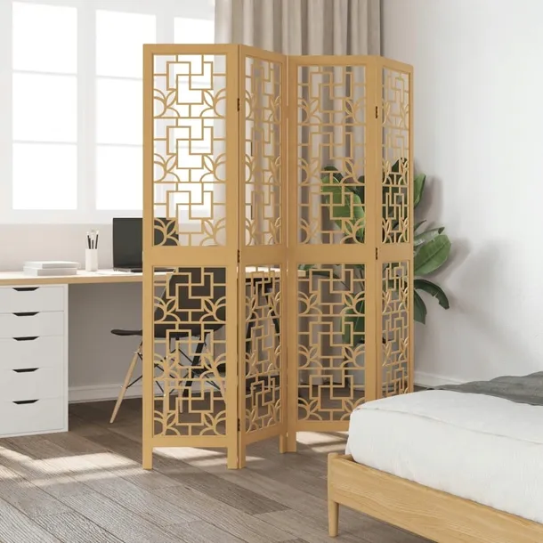 parawan-pokojowy-4-panelowy-brazowy-lite-drewn-stan-nowy-szerokosc-skrzydla-40-cm