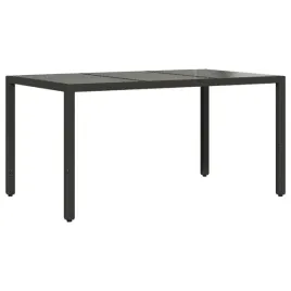 stol-ogrodowy-ze-szklanym-blatem-czarny-150x90x75cm-rattan-pe