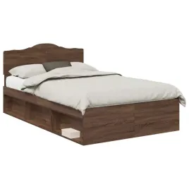 ramka-lozka-brazowy-dab-120-x-190-cm-lite-drewno-sosnowe