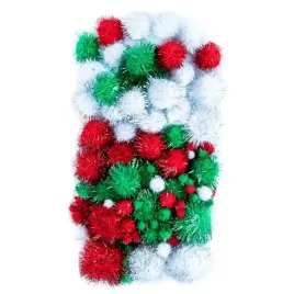 pompony-poliestrowe-mix-metalizowane-100-szt-dpcraft-czerwone-biale-zielone