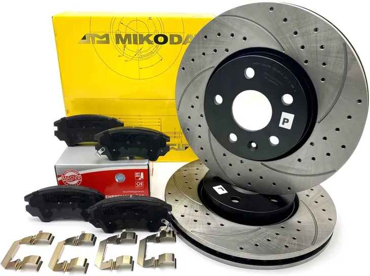 TARCZE KLOCKI PRZÓD OPEL INSIGNIA A NAWIERCANE 321mm