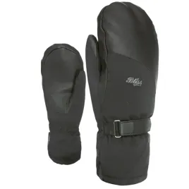 rekawice-damskie-level-bliss-crystal-mitt-gore-tex-narciarskie-czarne