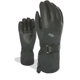 rekawice-damskie-level-bliss-crystal-pieciopalczaste-gore-tex-narciarskie