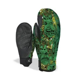 rekawice-meskie-level-pro-rider-mitt-snowboardowe-zielone