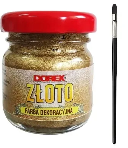 Farba do Liter ZŁOTOL na nagrobkach grobach Farbka