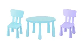ikea-mammut-stolik-jasnoniebieski-85cm-2-krzeselka-jasnoniebieski-liliowy