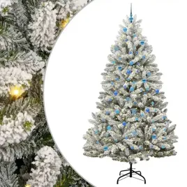sztuczna-choinka-z-podstawa-zielony-i-bialy-240-cm-pvc-i-metal