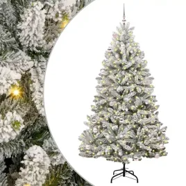 sztuczna-choinka-z-podstawa-zielony-i-bialy-240-cm-pvc-i-metal