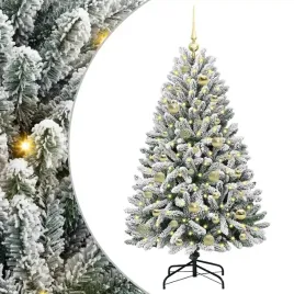 sztuczna-choinka-z-podstawa-zielony-i-bialy-120-cm-pvc-i-metal