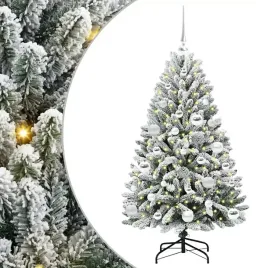 sztuczna-choinka-z-podstawa-zielony-i-bialy-120-cm-pvc-i-metal