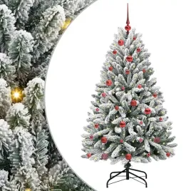 sztuczna-choinka-z-podstawa-zielony-i-bialy-150-cm-pvc-i-metal