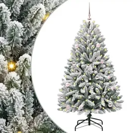 sztuczna-choinka-z-podstawa-zielony-i-bialy-150-cm-pvc-i-metal