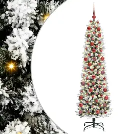 sztuczna-choinka-zielono-bialy-180-cm-pvc-metal-i-plastik