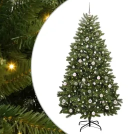 sztuczna-choinka-z-300-diodami-led-zielony-210-cm-pvc-i-metal