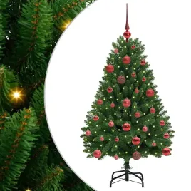 sztuczna-choinka-z-150-diodami-led-zielony-120-cm-pvc-i-metal