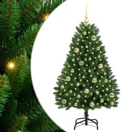 sztuczna-choinka-z-150-diodami-led-zielony-120-cm-pvc-i-metal