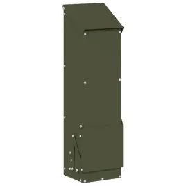 karmnik-dla-kur-zielony-oliwkowy-13x12x51-cm-stalowy-wytrzymaly