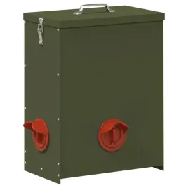 karmnik-dla-kur-stalowy-325x205x43-cm-zielony-oliwkowy-pojemnosc-25-kg
