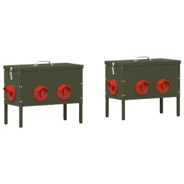 karmnik-dla-kur-2-szt-zielony-oliwkowy-415x205x33-cm-stal-15-kg