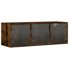 szafka-wiszaca-szklane-drzwi-przydymiony-dab-102x37x35-cm