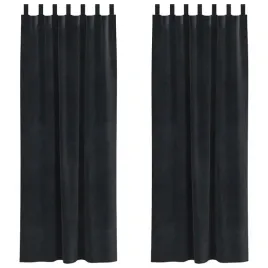 zaslony-z-zaslonami-2-pcs-czarny-140-x-260-cm-aksamit