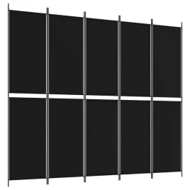 parawan-5-panelowy-czarny-250x220-cm-tkanina