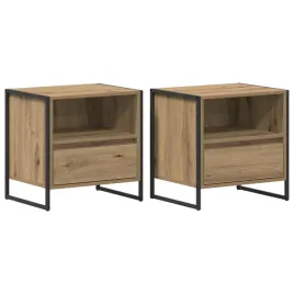 stolik-nocny-2-pcs-dab-rzemieslniczy-50-x-395-x-50-cm