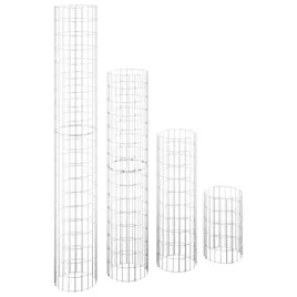 kosze-gabionowe-okragle-4-szt-o30x50-100-150-200-cm