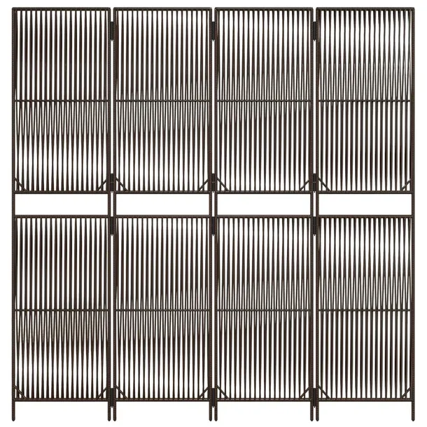 parawan-4-panelowy-brazowy-polirattan-wysokosc-parawanu-200-cm