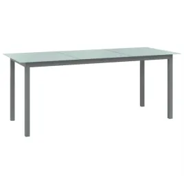 stol-ogrodowy-jasnoszary-190x90x74-cm-aluminium-i-szklo