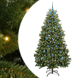 sztuczna-choinka-z-300-diodami-led-zielony-210-cm-pvc-i-metal
