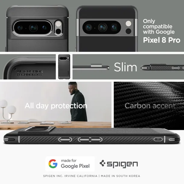 spigen-rugged-armor-google-pixel-8-pro-matte-black-stan-opakowania-oryginalne-stan-nowy