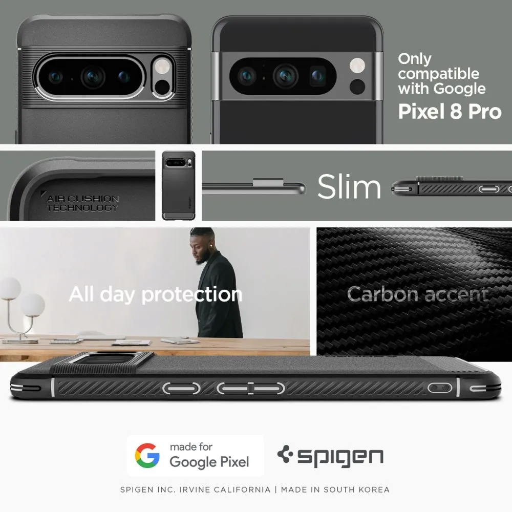 spigen-rugged-armor-google-pixel-8-pro-matte-black