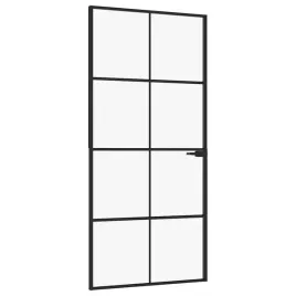 drzwi-wewnetrzne-czarne-93x2015-cm-szklo-i-aluminium
