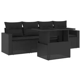 5-cz-zestaw-wypoczynkowy-do-ogrodu-poduszki-czarny-rattan-pe