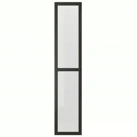 ikea-oxberg-drzwi-szklane-imitacja-ciemnego-brazu-debowego-40x192-cm