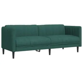 sofa-3-osobowa-ciemnozielona-tapicerowana-tkanina