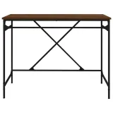 biurko-brazowy-dab-100x50x75-cm-ksztalt-blatu-prostokatny