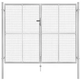 brama-ogrodowa-galwanizowana-stal-306x250-cm-srebrna