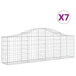 kosze-gabionowe-7-szt-200x30x60-80-cm-galwanizowane-zelazo